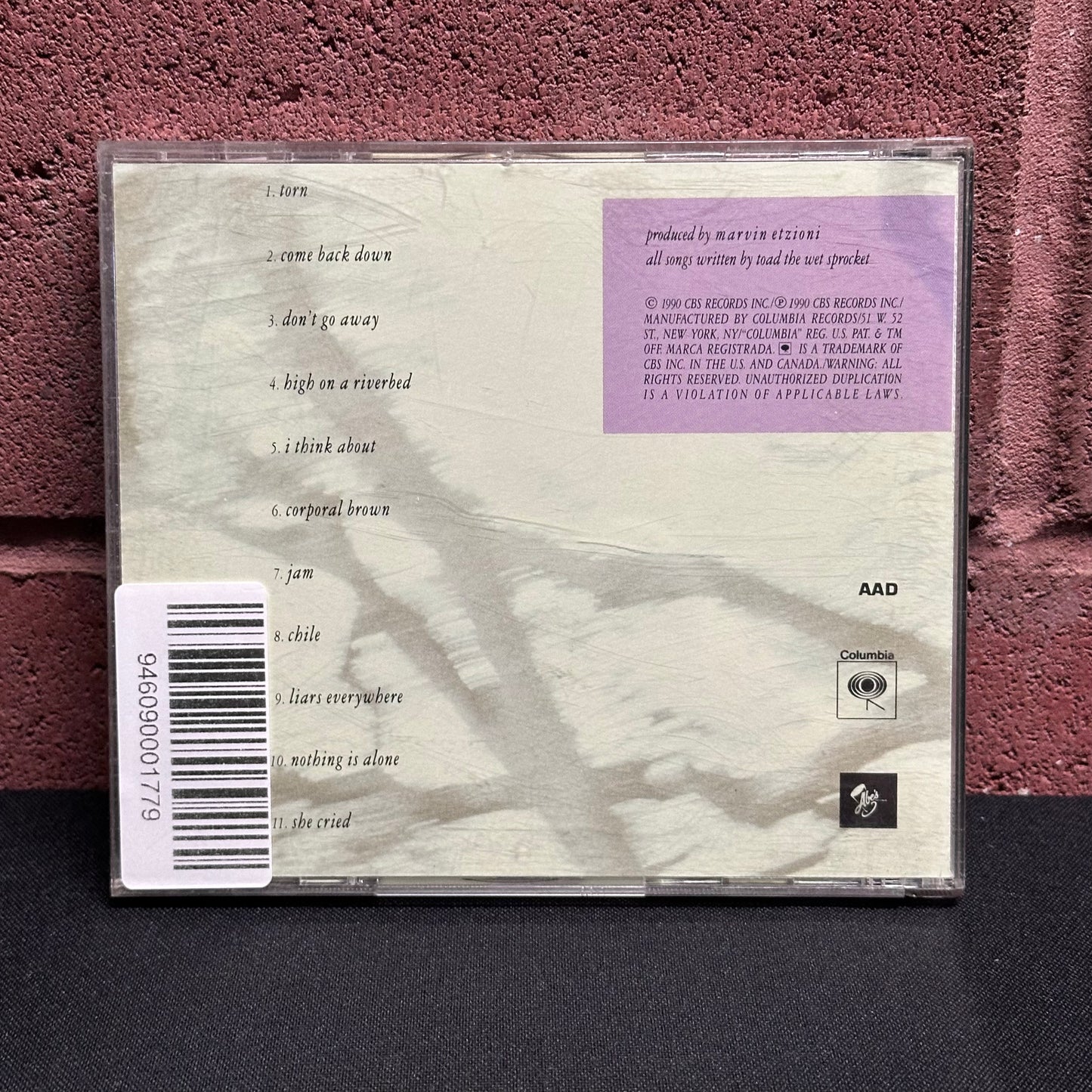 Used CD: Toad The Wet Sprocket "Pale" CD