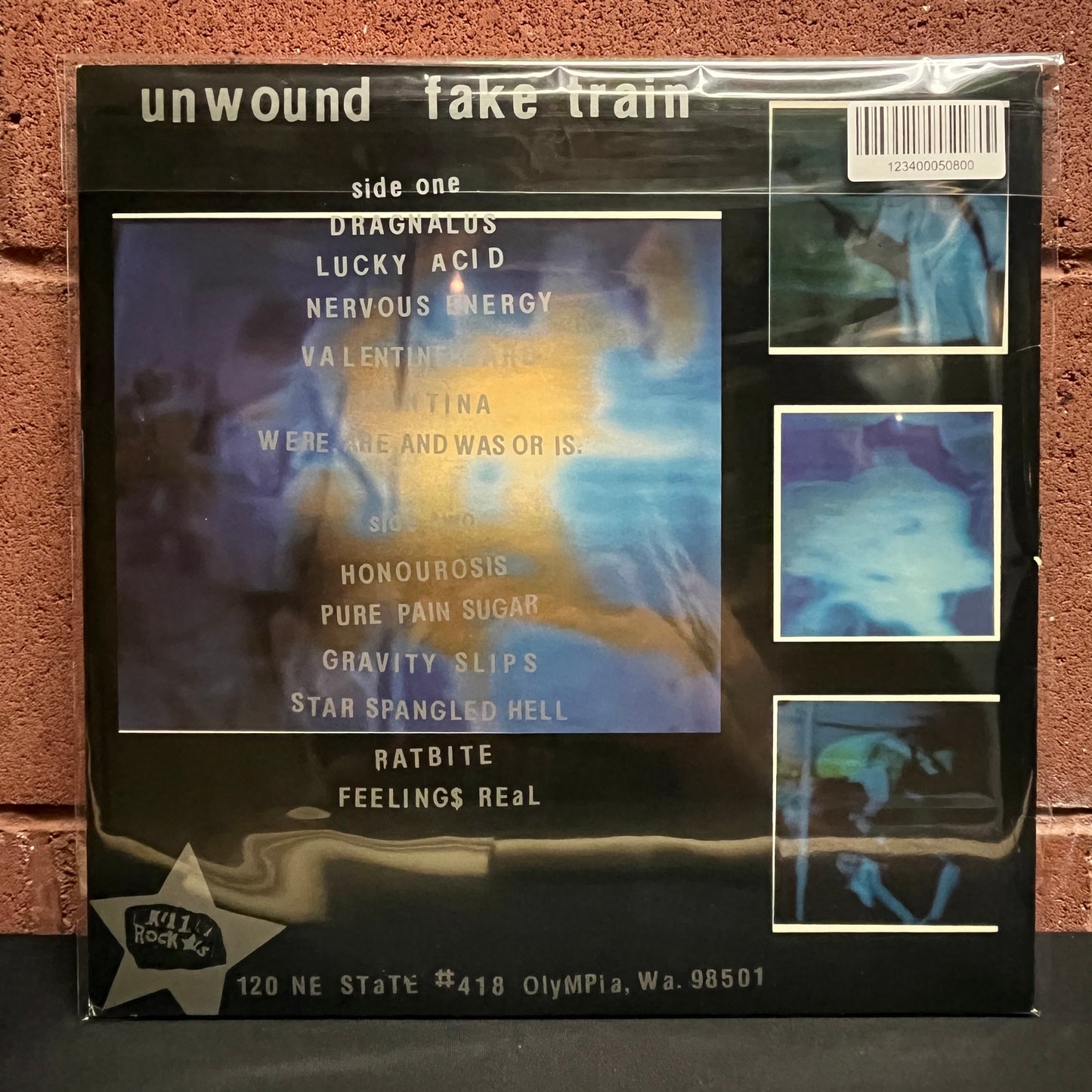 Used Vinyl: Unwound "Fake Train" LP (Original Pressing on Kill Rock Stars)