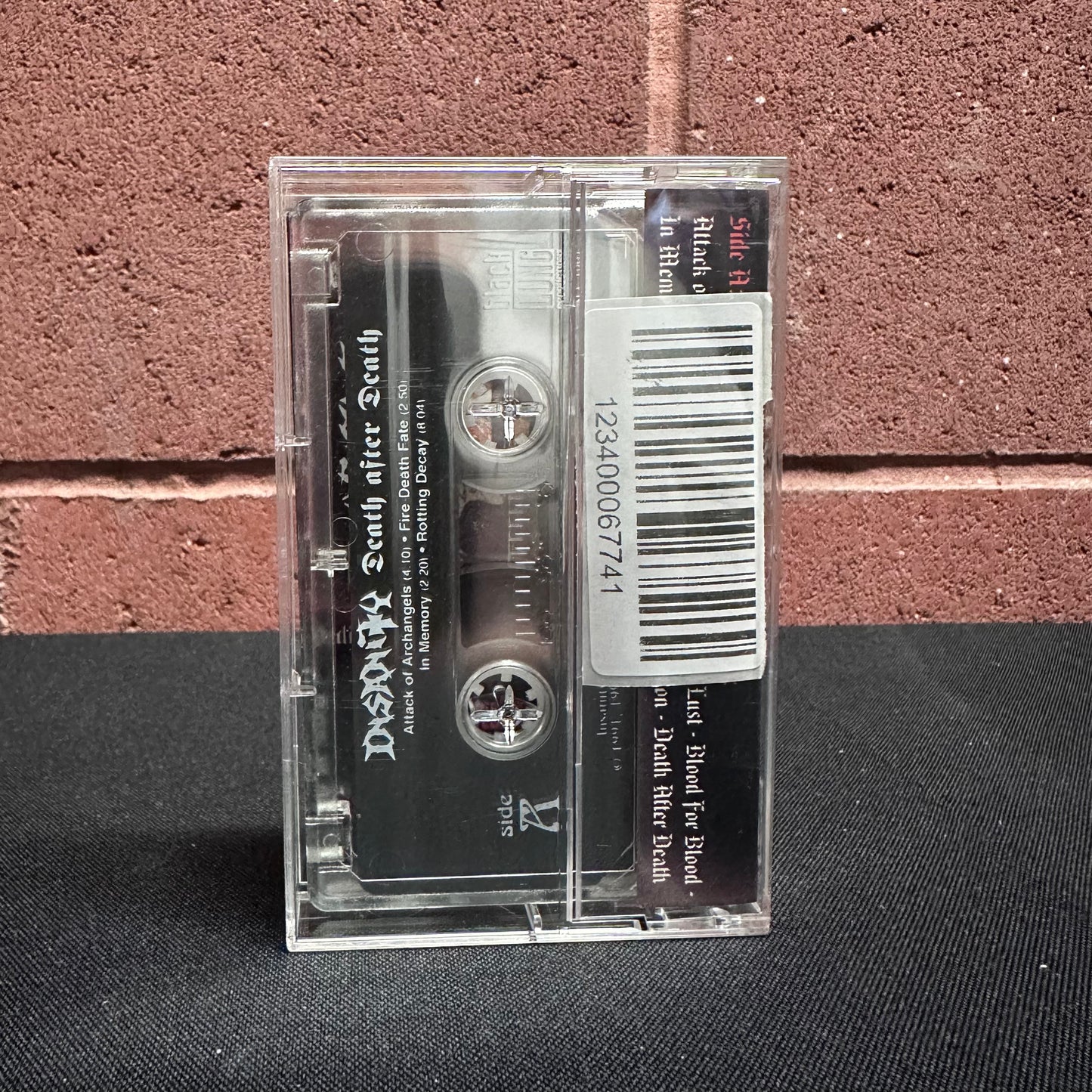 Used Cassette: Insanity "Death After Death" Tape (2020 Press)