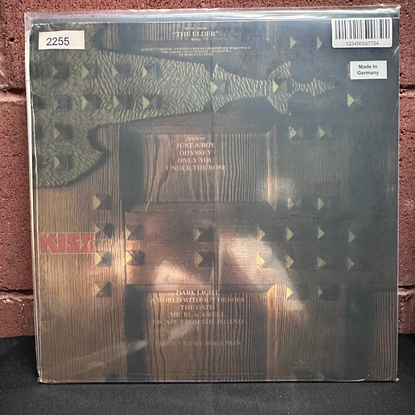 Used Vinyl: Kiss "(Music From) The Elder" LP (2022 180g Press - Clear Vinyl)