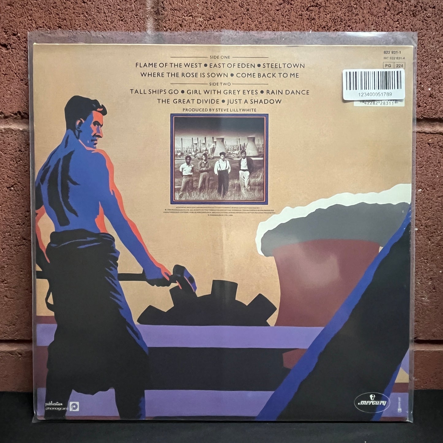 Used Vinyl: Big Country "Steeltown" LP (1984 French Press)