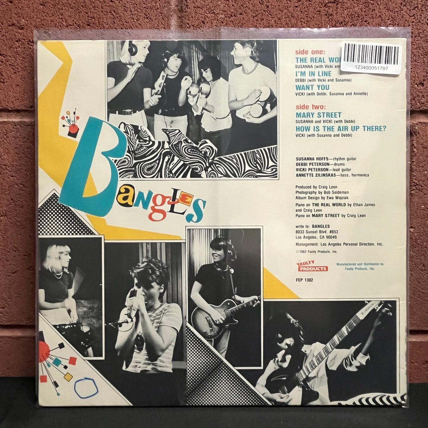 Used Vinyl: Bangles "Bangles" 12"