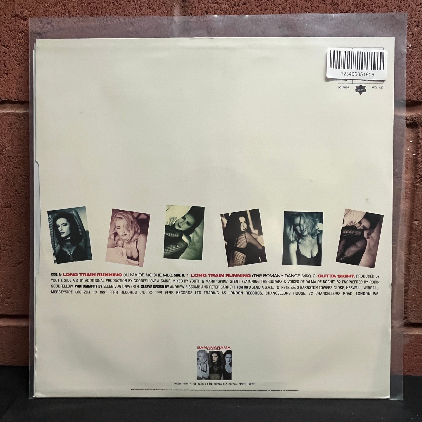 Used Vinyl: Bananarama "Long Train Running" 12"