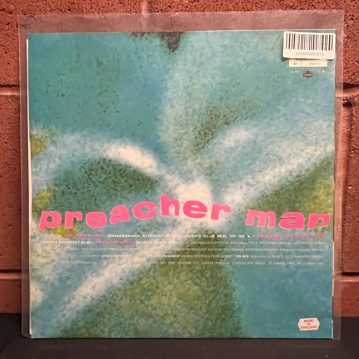 Used Vinyl: Bananarama "Preacher Man (Remix)" 12"