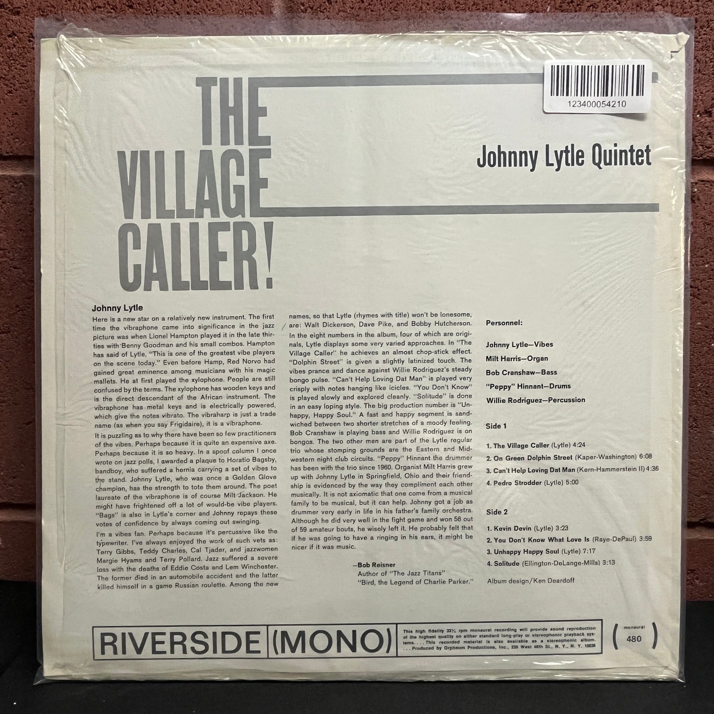 Used Vinyl: Johnny Lytle "The Village Caller!" LP