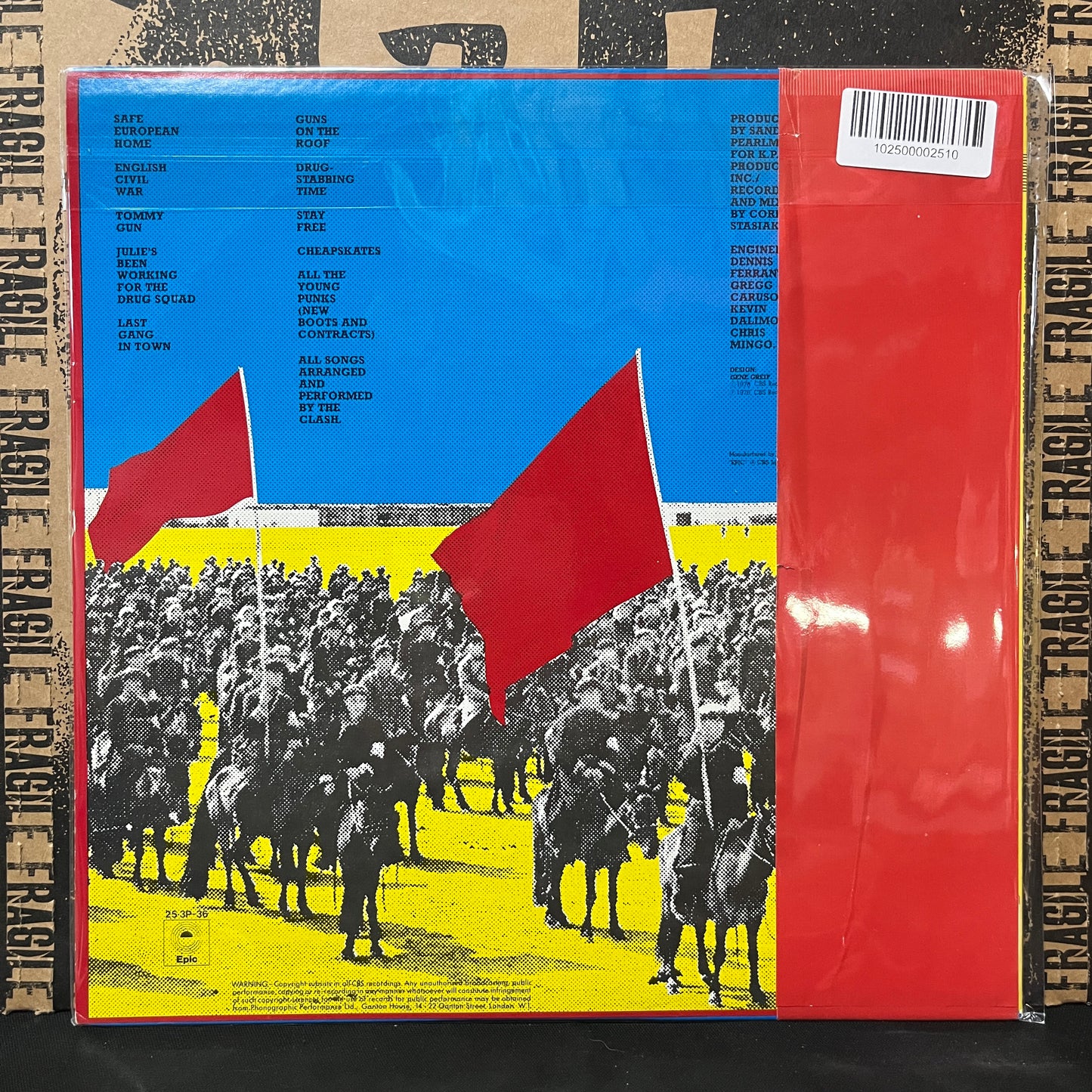 Used Vinyl: The Clash "Give 'Em Enough Rope" LP (1978 Japanese Press)