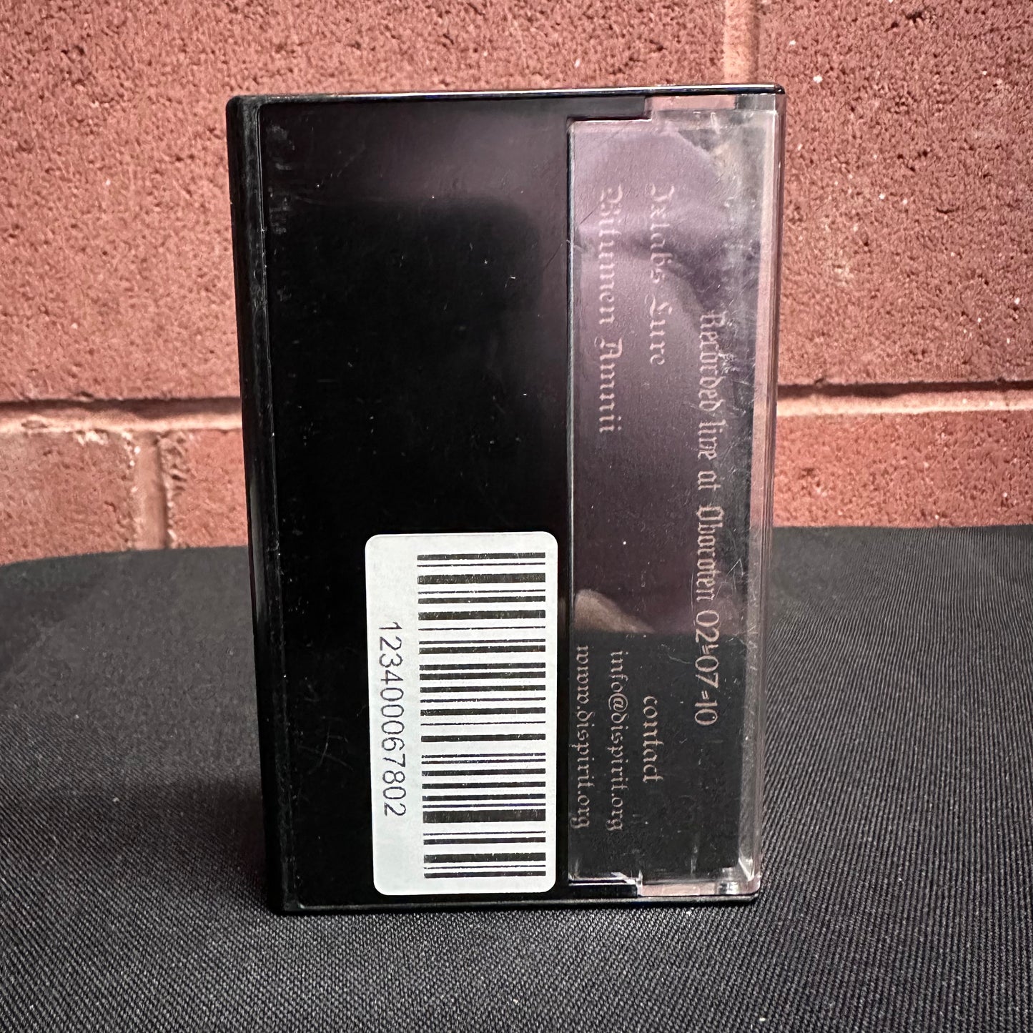 Used Cassette: Dispirit "Rehearsal At Oboroten" Tape