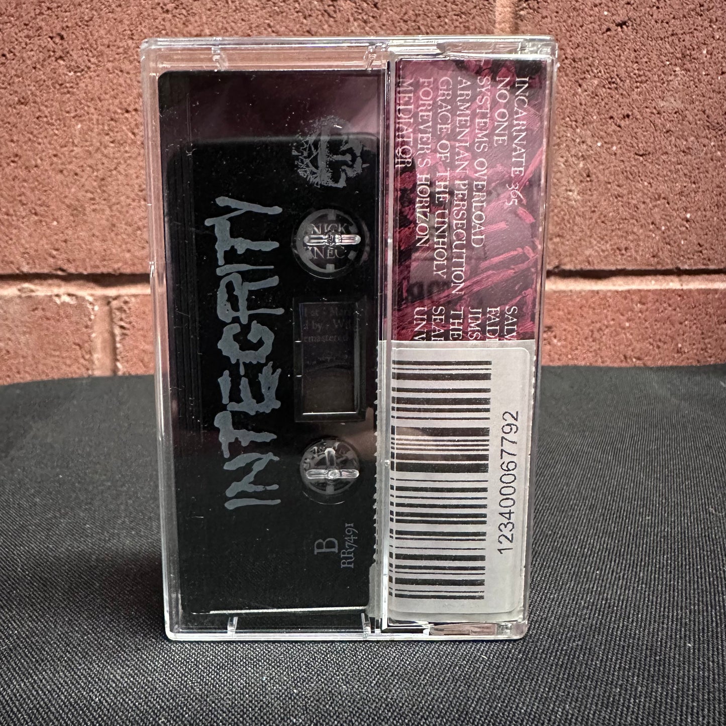Used Cassette: Integrity "Systems Overload" Tape