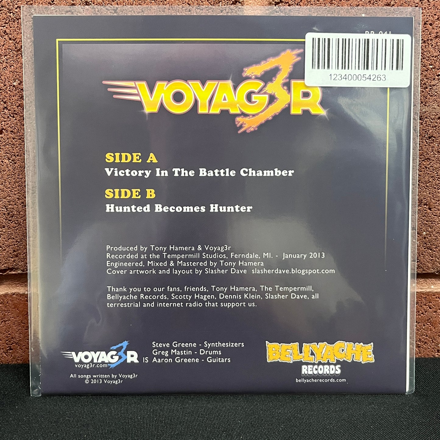 Used Vinyl: Voyag3r "Victory In The Battle Chamber" 7"