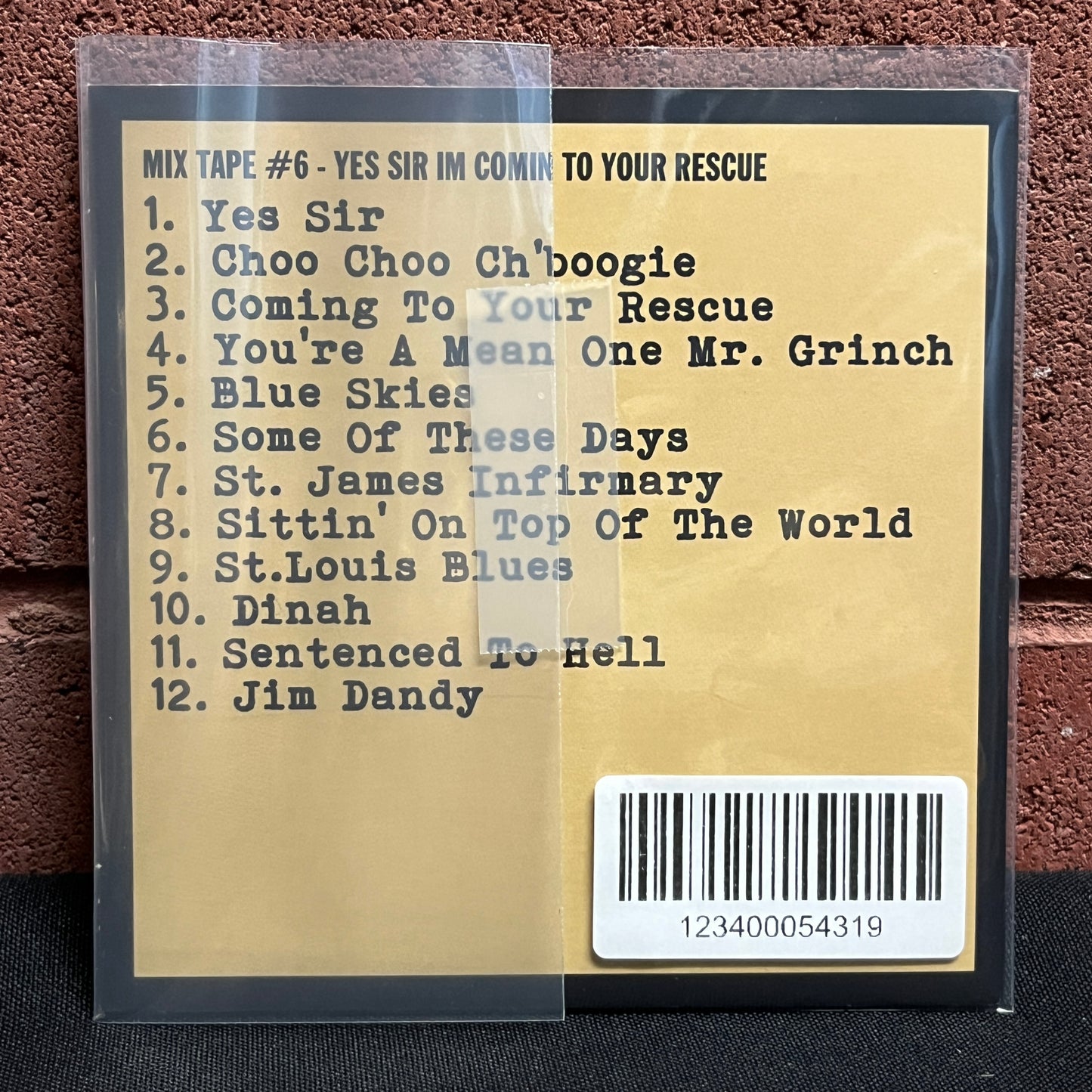 Used CD: Tim Timebomb "Mix Tape #6 - Yes Sir I'm Coming To Your Rescue" CD