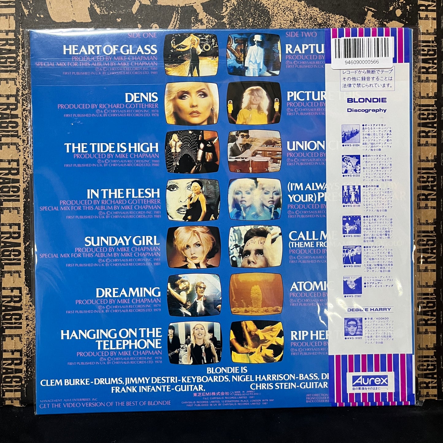 Used Vinyl: Blondie "The Best Of Blondie" LP (Japanese Press)