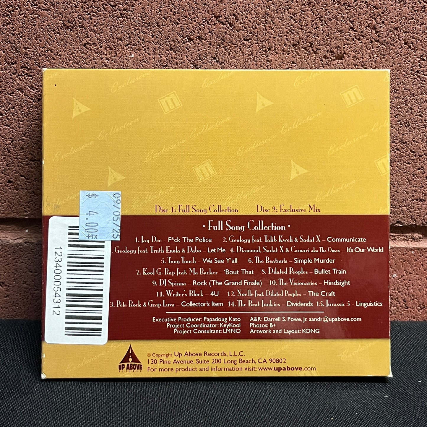 Used CD: DJ Rhettmatic "Exclusive Collection" 2xCD