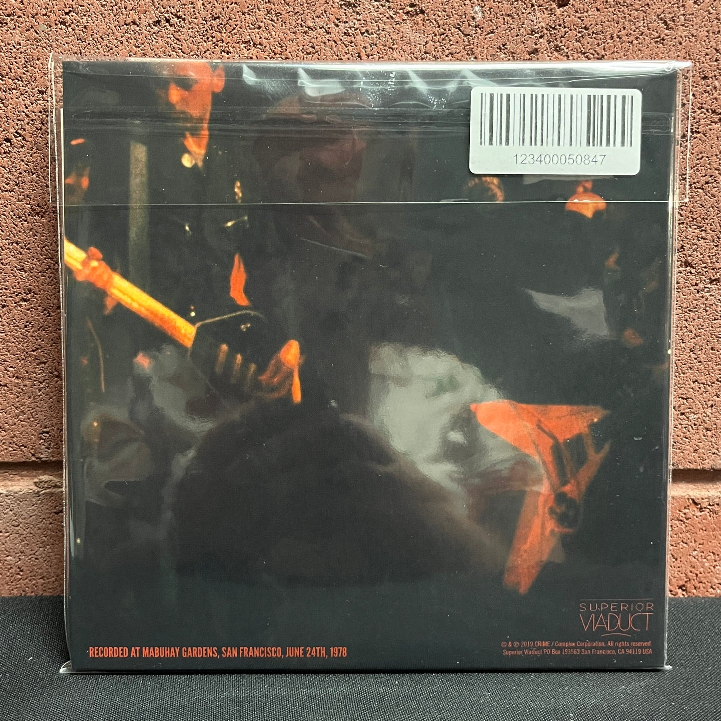 Used Vinyl: Crime "San Francisco's First And Only Rock 'N' Roll Band: Live 1978" 2x7" (Blue vinyl) + DVD)