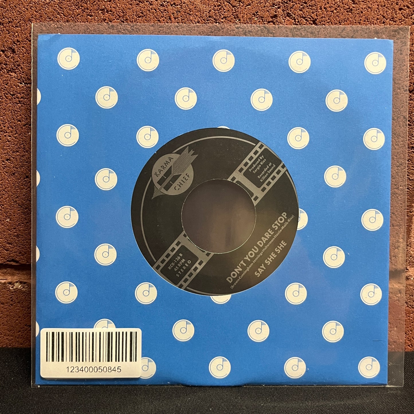 Used Vinyl: Say She She "Reeling / Don't You Dare Stop" 7" (Green vinyl)