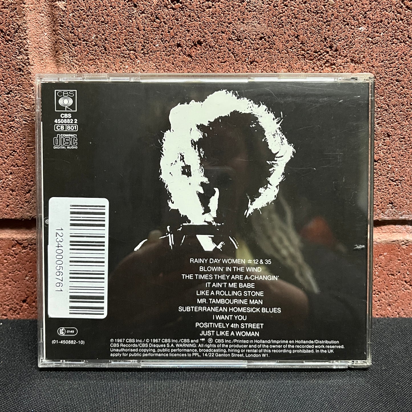 Used CD: Bob Dylan "Greatest Hits" CD (Euro Press)