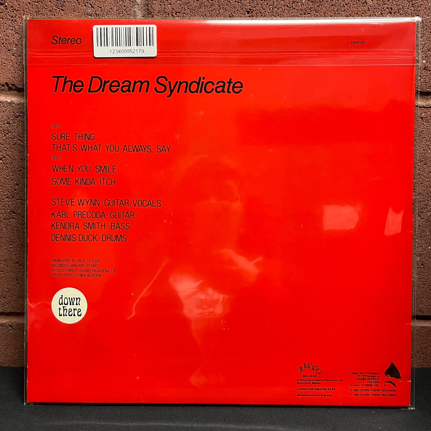 Used Vinyl: The Dream Syndicate "S/T" LP (UK Press)
