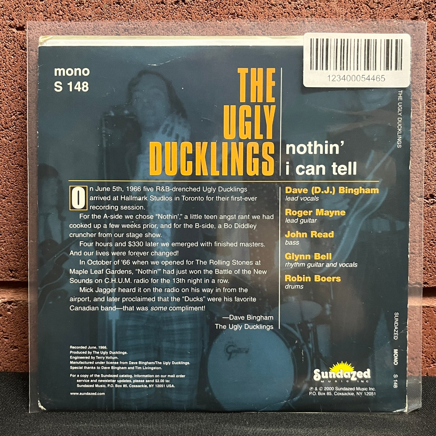Used Vinyl: The Ugly Ducklings "Nothin' / I Can Tell" 7"