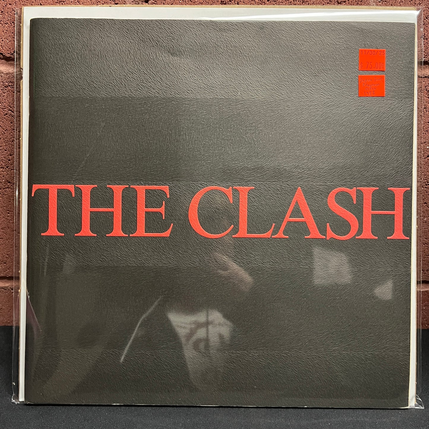 Used Tour Program: The Clash "Japan Tour 1982" Official Tour Program