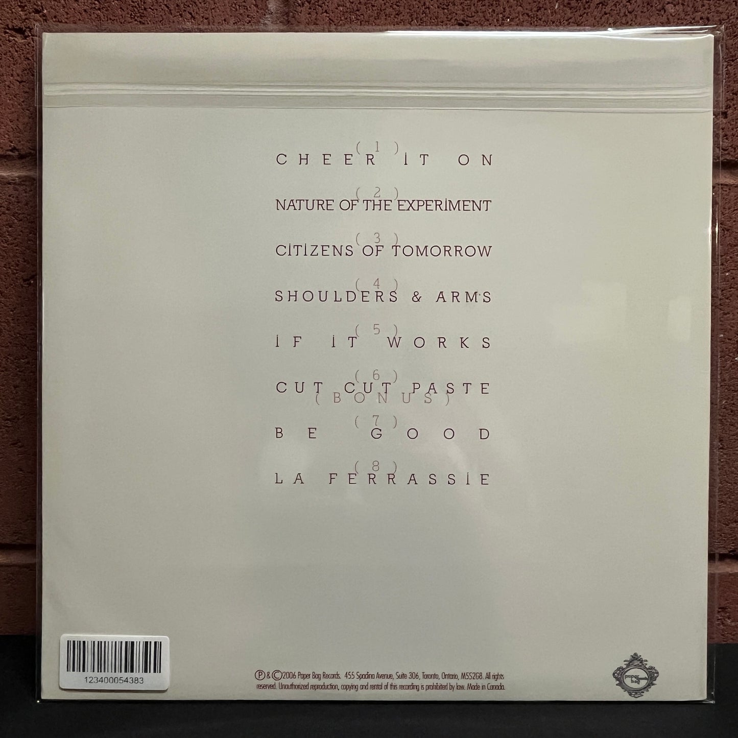 Used Vinyl: Tokyo Police Club "A Lesson In Crime" LP