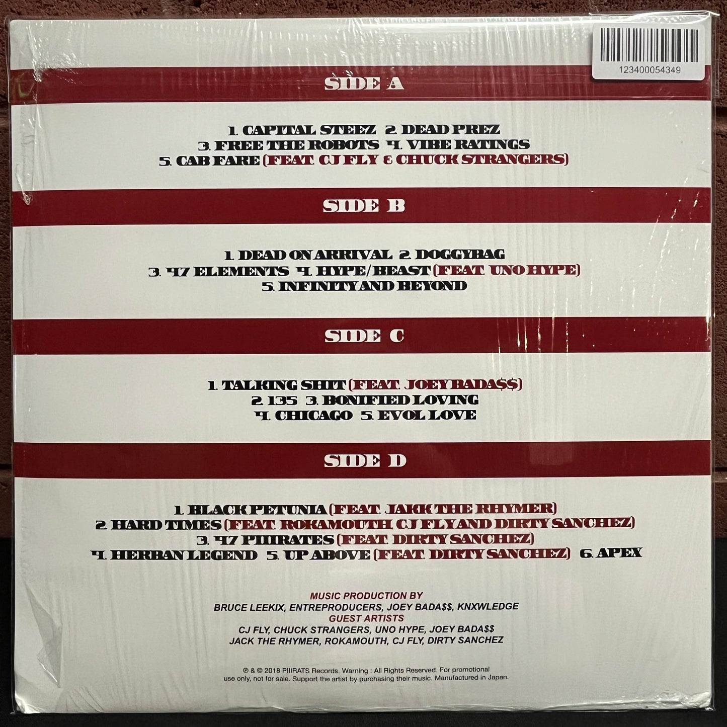 Used Vinyl: Steez "Amerikkkan Korruption" 2xLP