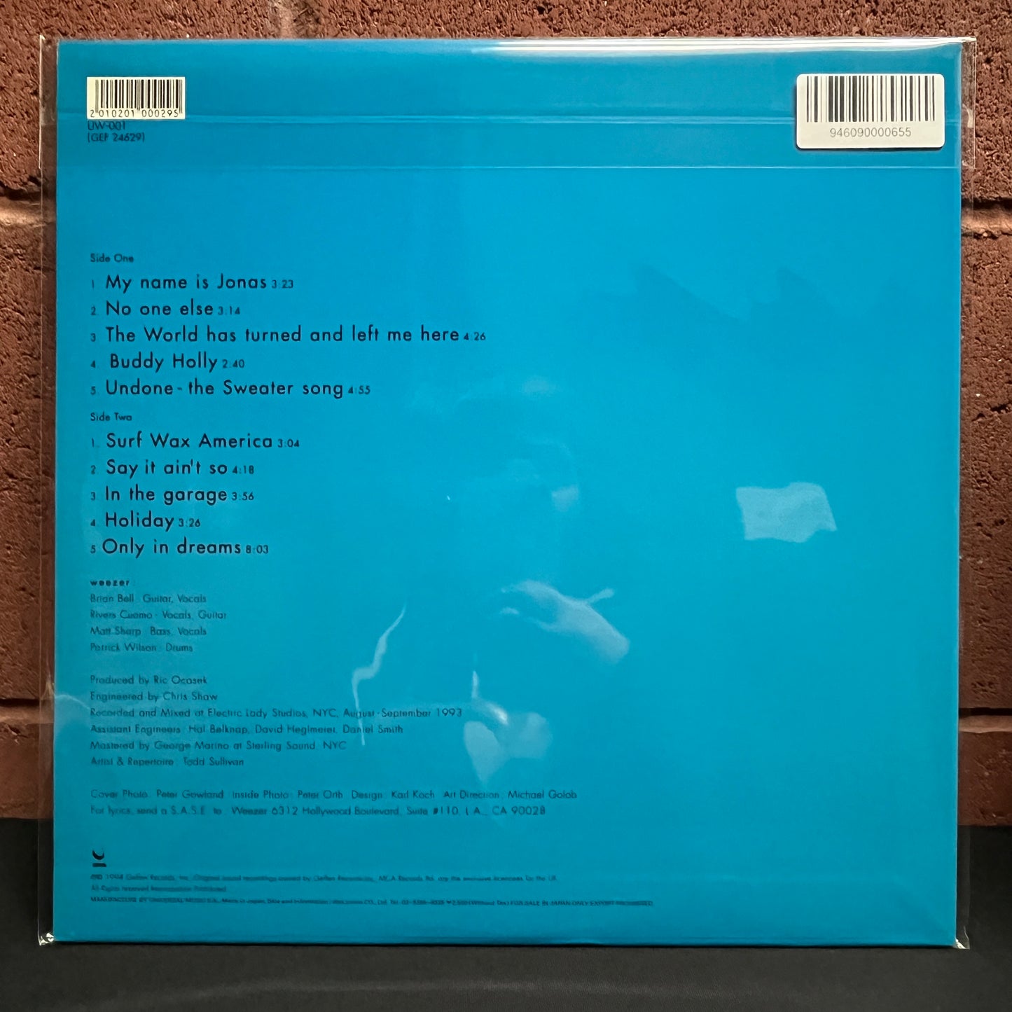 Used Vinyl: Weezer "S/T (Blue Album)" LP (Japanese Press)