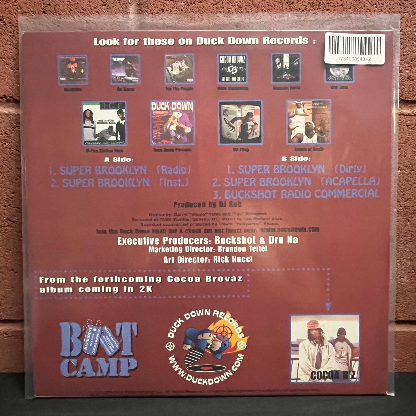 Used Vinyl: Cocoa Brovaz "Super Brooklyn" 12"