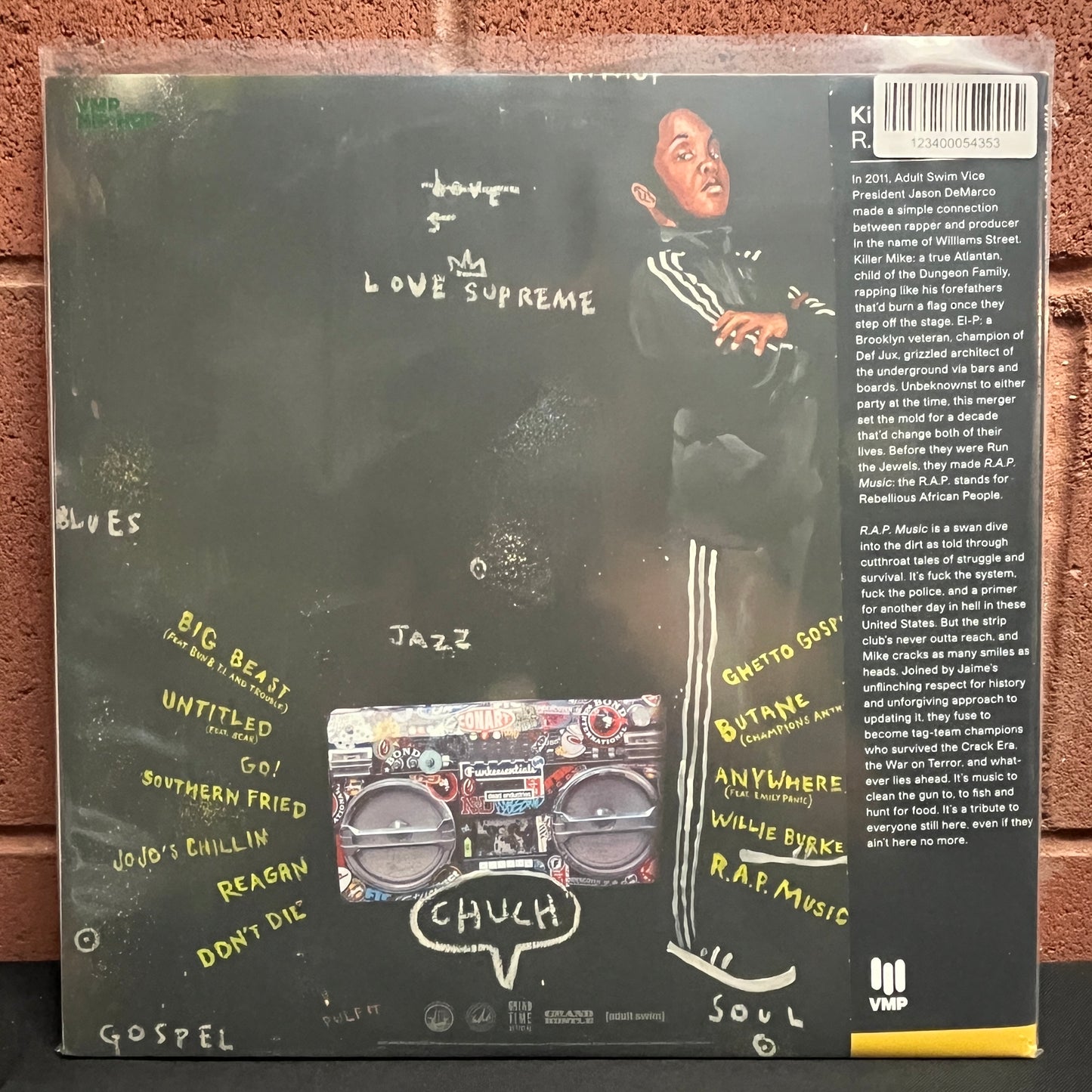 Used Vinyl: Killer Mike "R.A.P. Music" 2xLP (Clear w/Black & Green Splatter Vinyl)