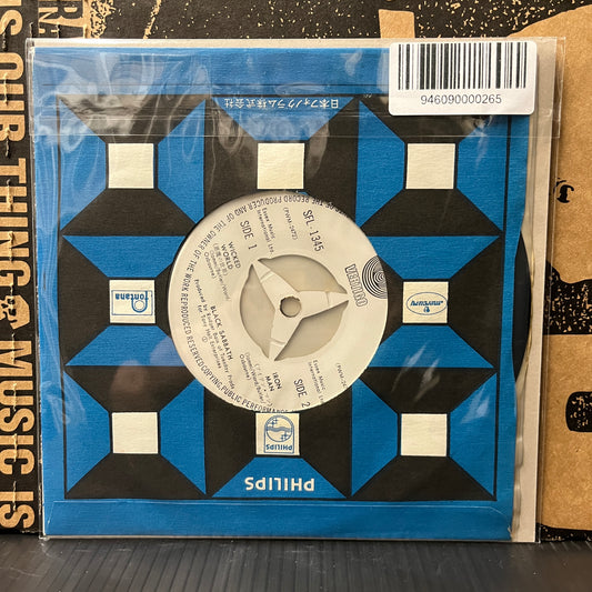 Used Vinyl: Black Sabbath "Iron Man / Wicked World" 7" (1971 Japanese Press)