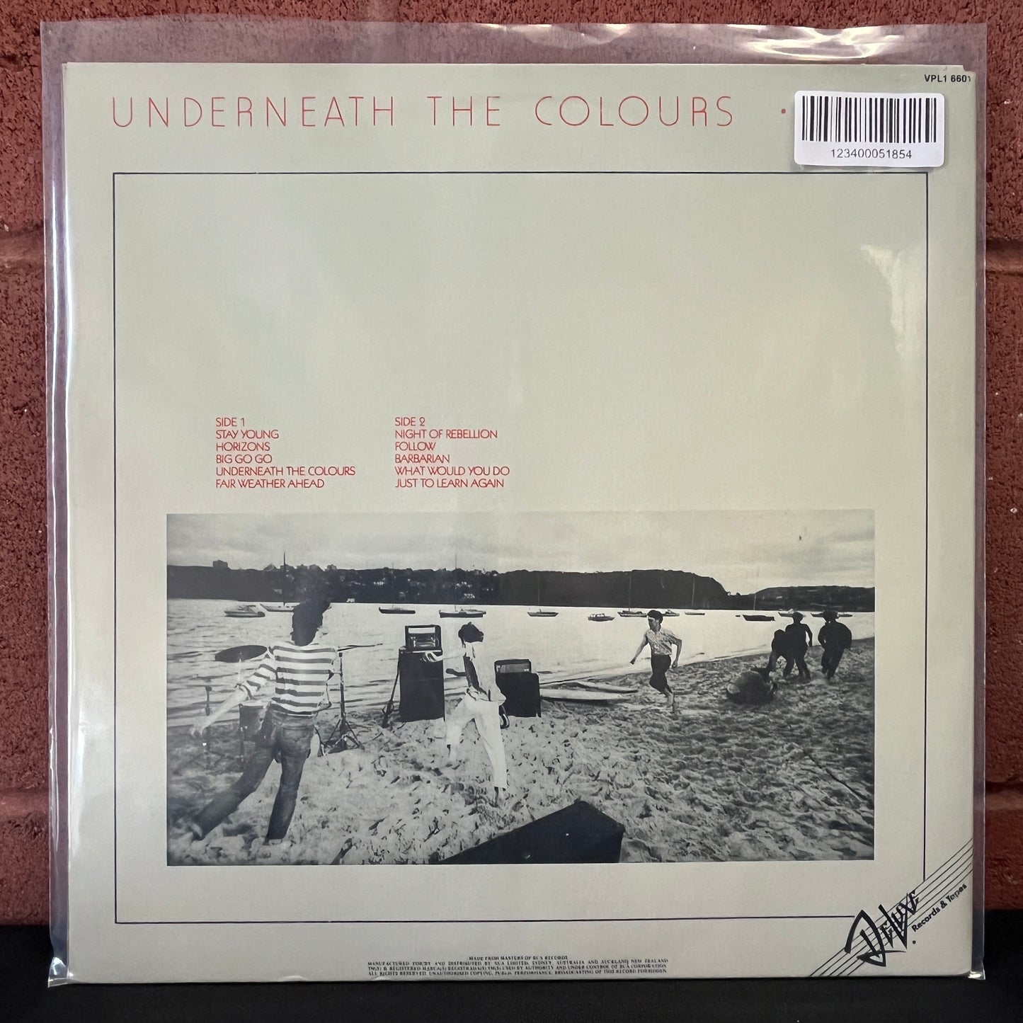 Used Vinyl: INXS "Underneath The Colours" LP (Australian Press)