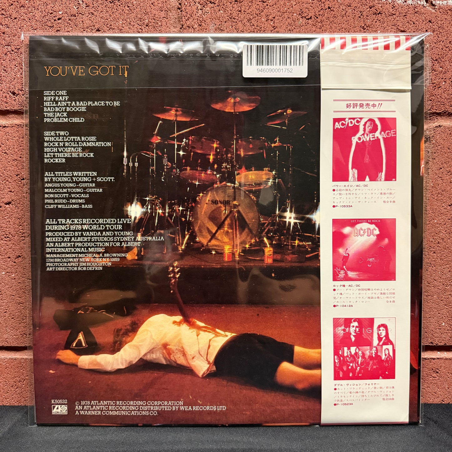 Used Vinyl: AC/DC "If You Want Blood You've Got It" LP (1978 Japanese Press)