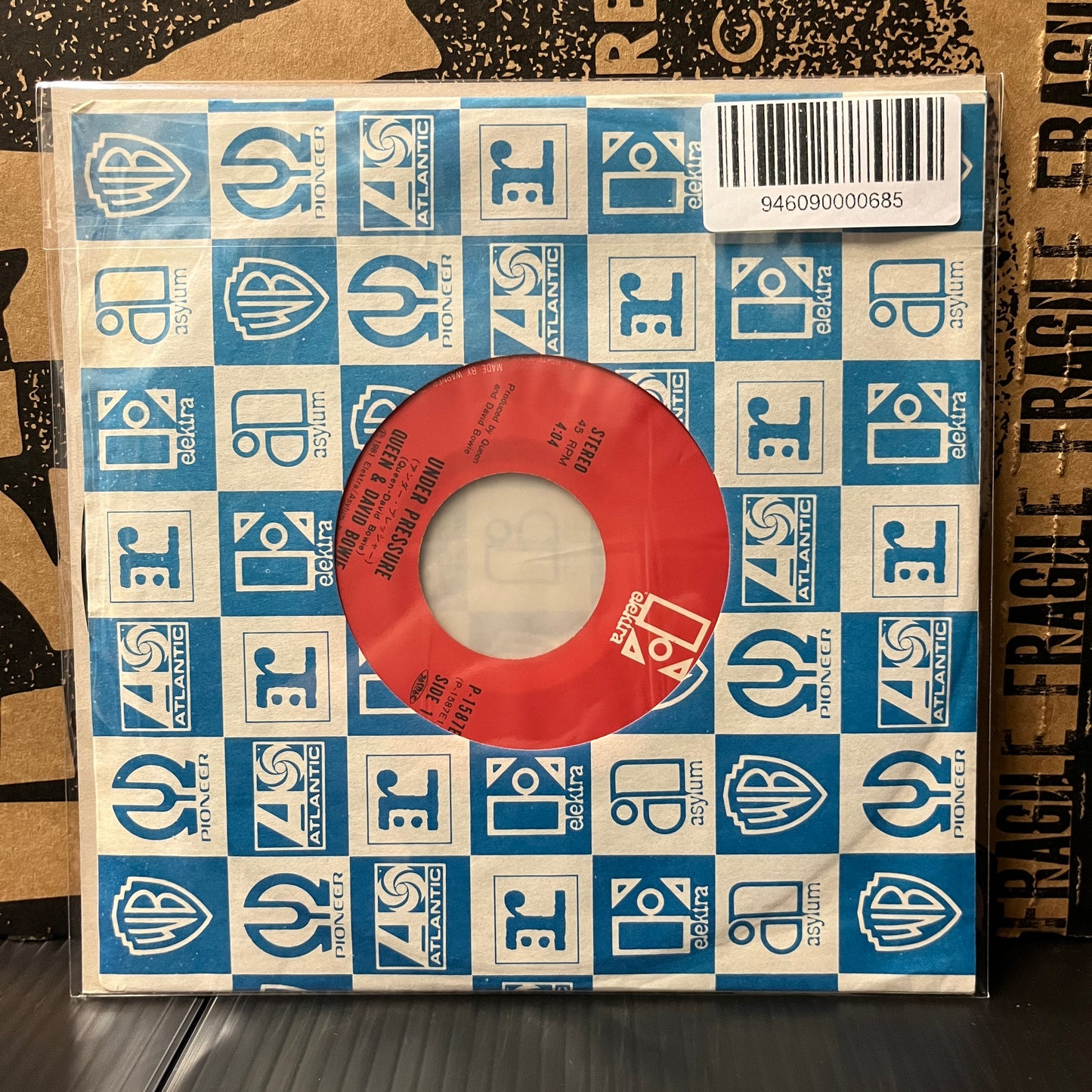 Used Vinyl: Queen & David Bowie "Under Pressure / Soul Brother" 7" (Japanese Press)