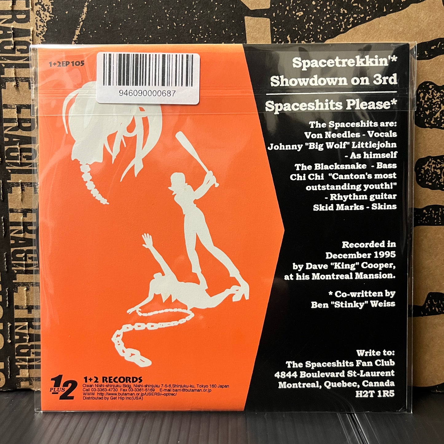 Used Vinyl: The Spaceshits "Showdown On 3rd!" 7" (Japanese Press)