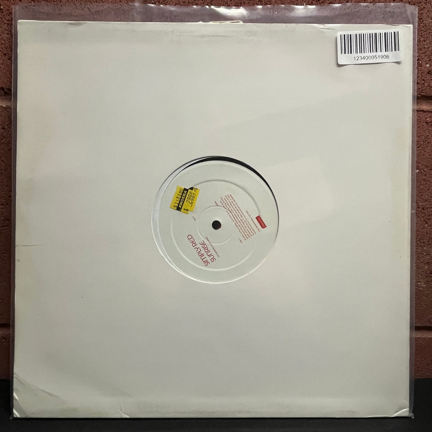 Used Vinyl: Simply Red "Sunrise" 2x12" (2003 UK Press)