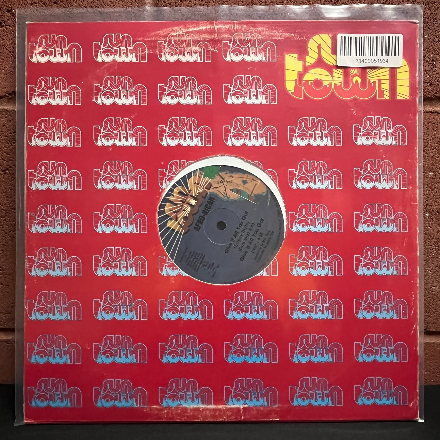 Used Vinyl: Afro-Rican "Give It All You Got (Doggy Style)" 12"