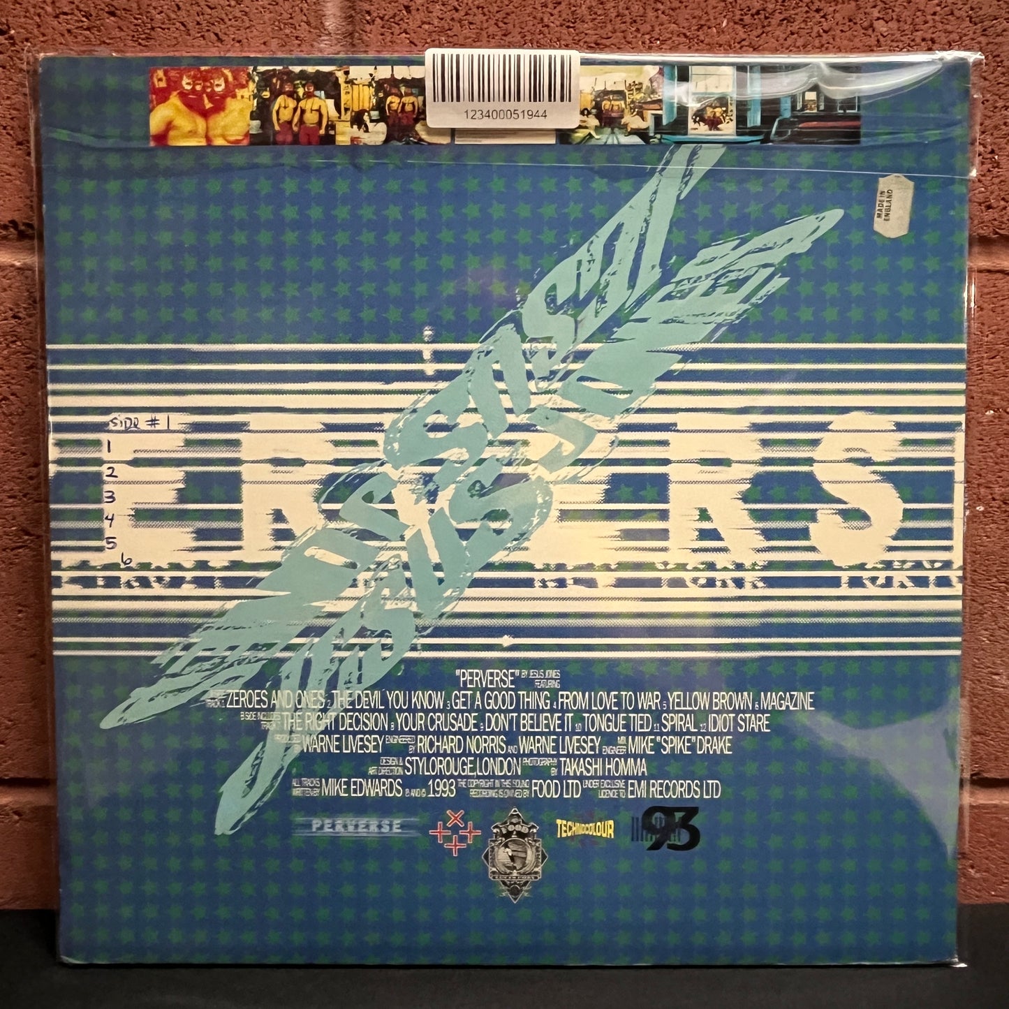 Used Vinyl: Jesus Jones "Perverse" LP (1993 UK Press)