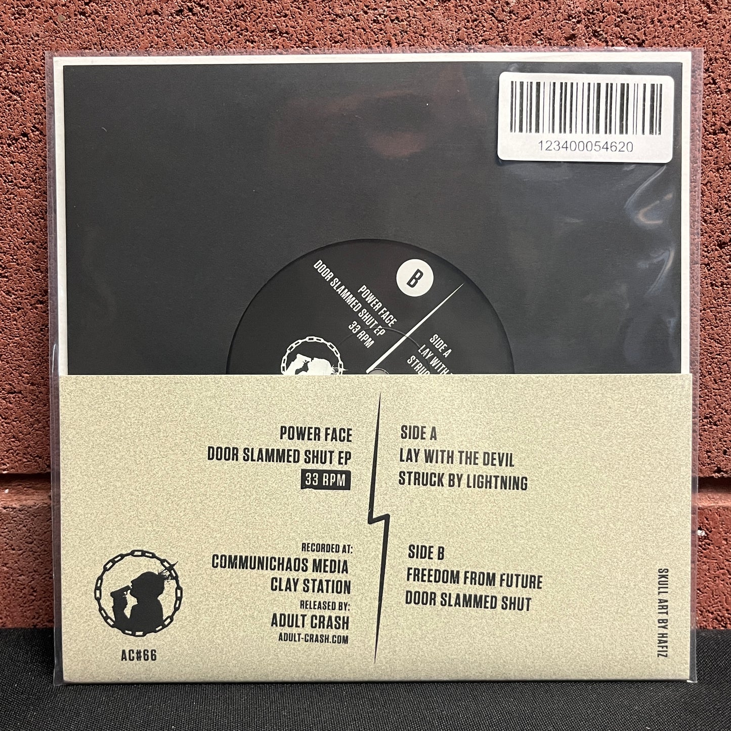 Used Vinyl: Power Face "Door Slammed Shut E.P." 7"