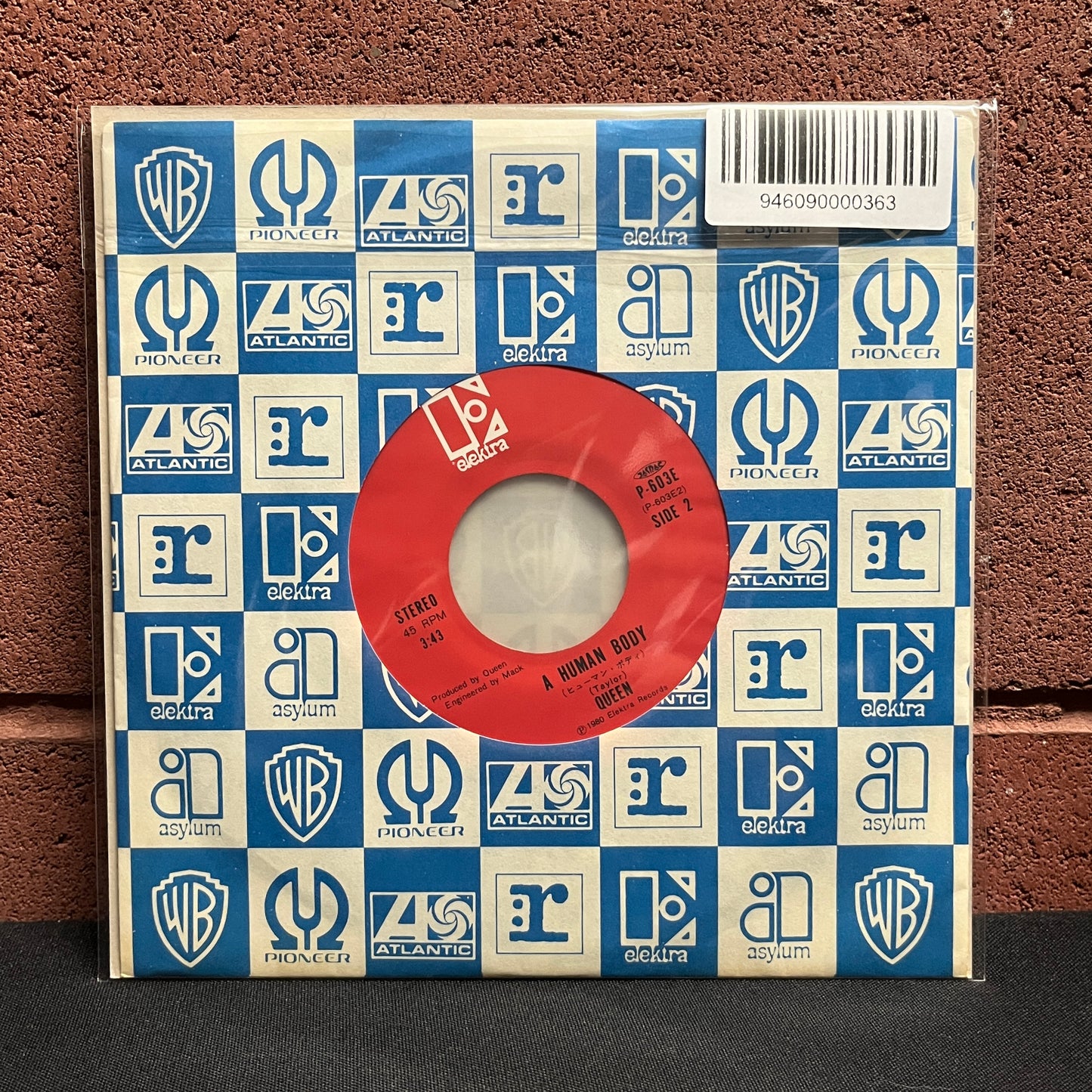 Used Vinyl: Queen "Play The Game / A Human Body" 7" (Japanese Press)