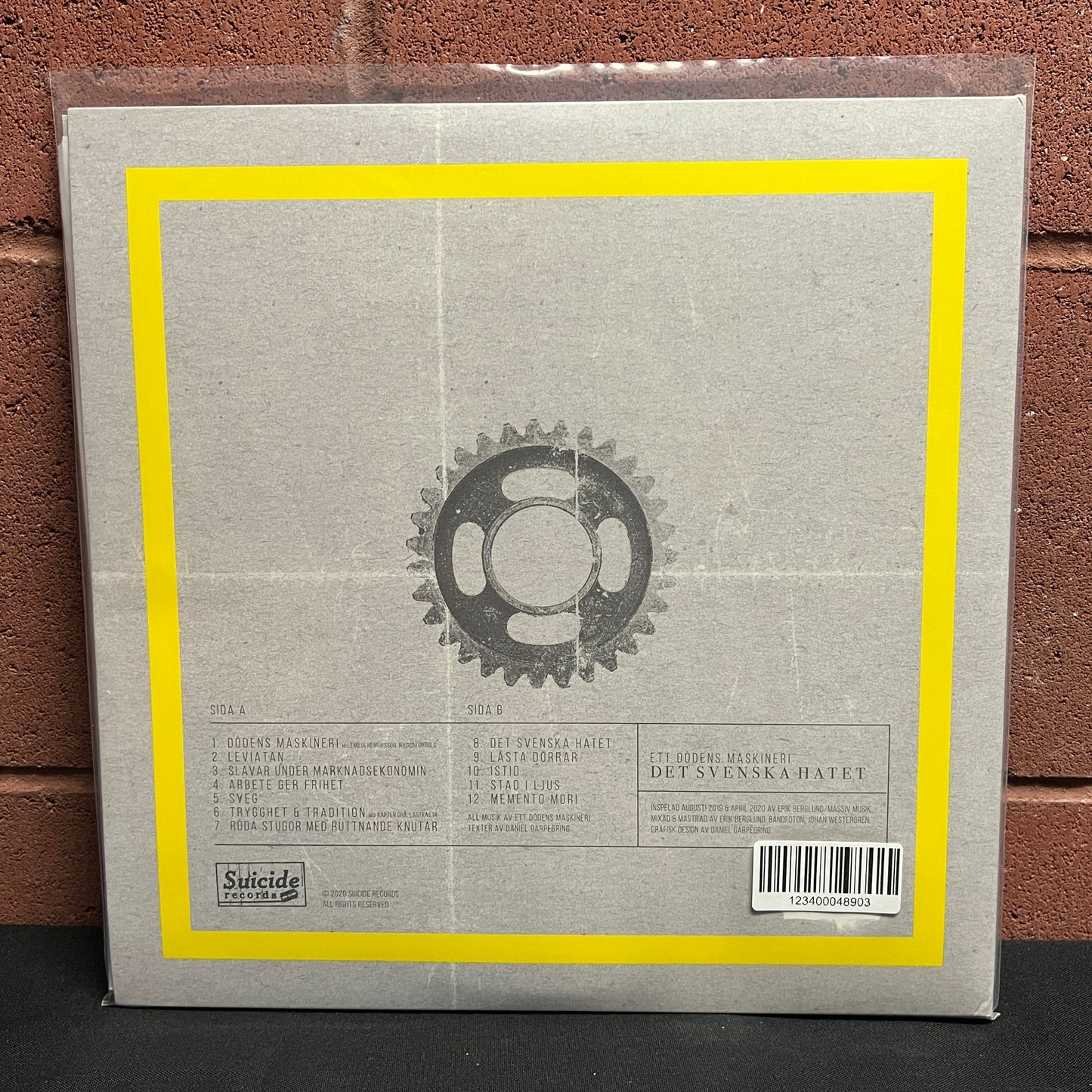 Used Vinyl: Ett Dödens Maskineri "Det Svenska Hatet" LP (Yellow Vinyl)