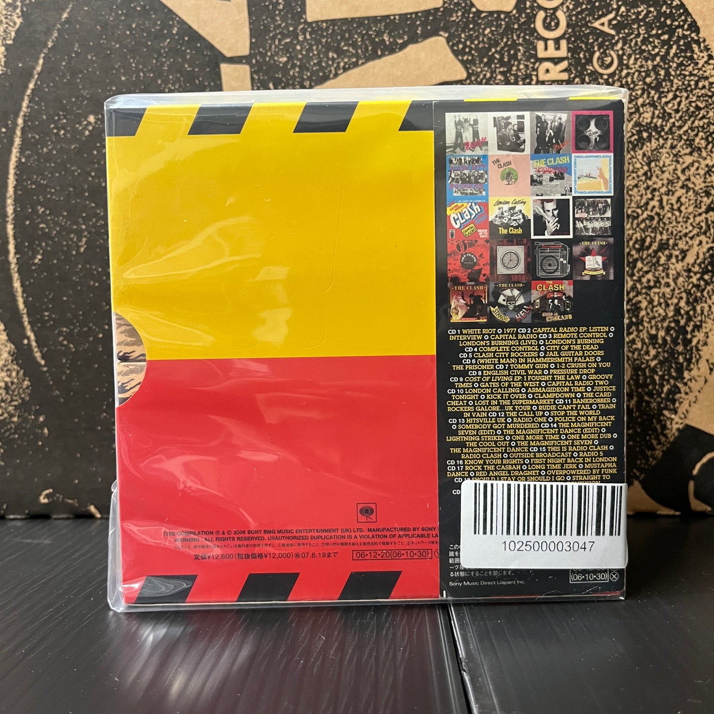 Used CD: The Clash "The Singles" 19xCD Box Set (2006 Japanese Press)