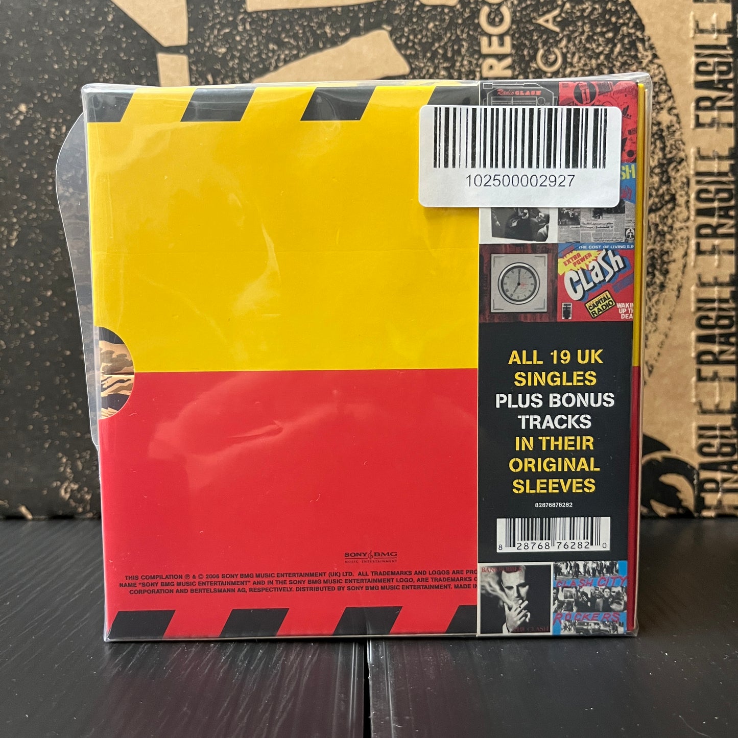 Used CD: The Clash "The Singles" 19xCD Boxset