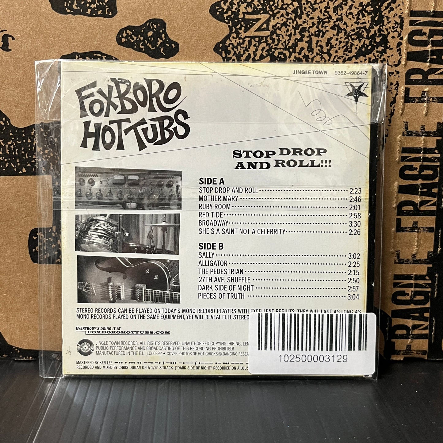 Used CD: Foxboro Hot Tubs "Stop Drop and Roll" CD