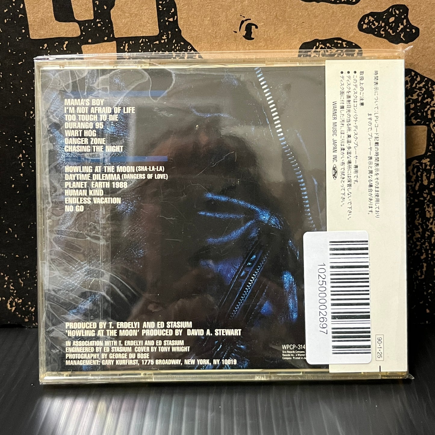 Used CD: Ramones "Too Tough To Die" CD (1990 Japanese Press)