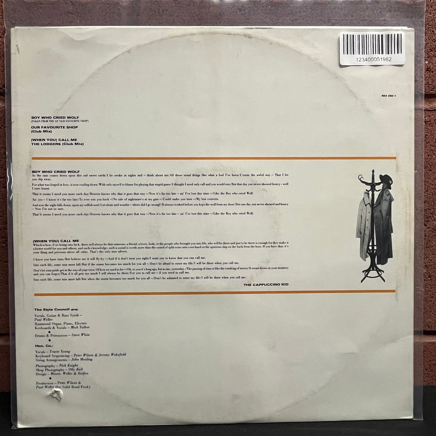 Used Vinyl: The Style Council "Boy Who Cried Wolf" 12" (1985 DE Press)