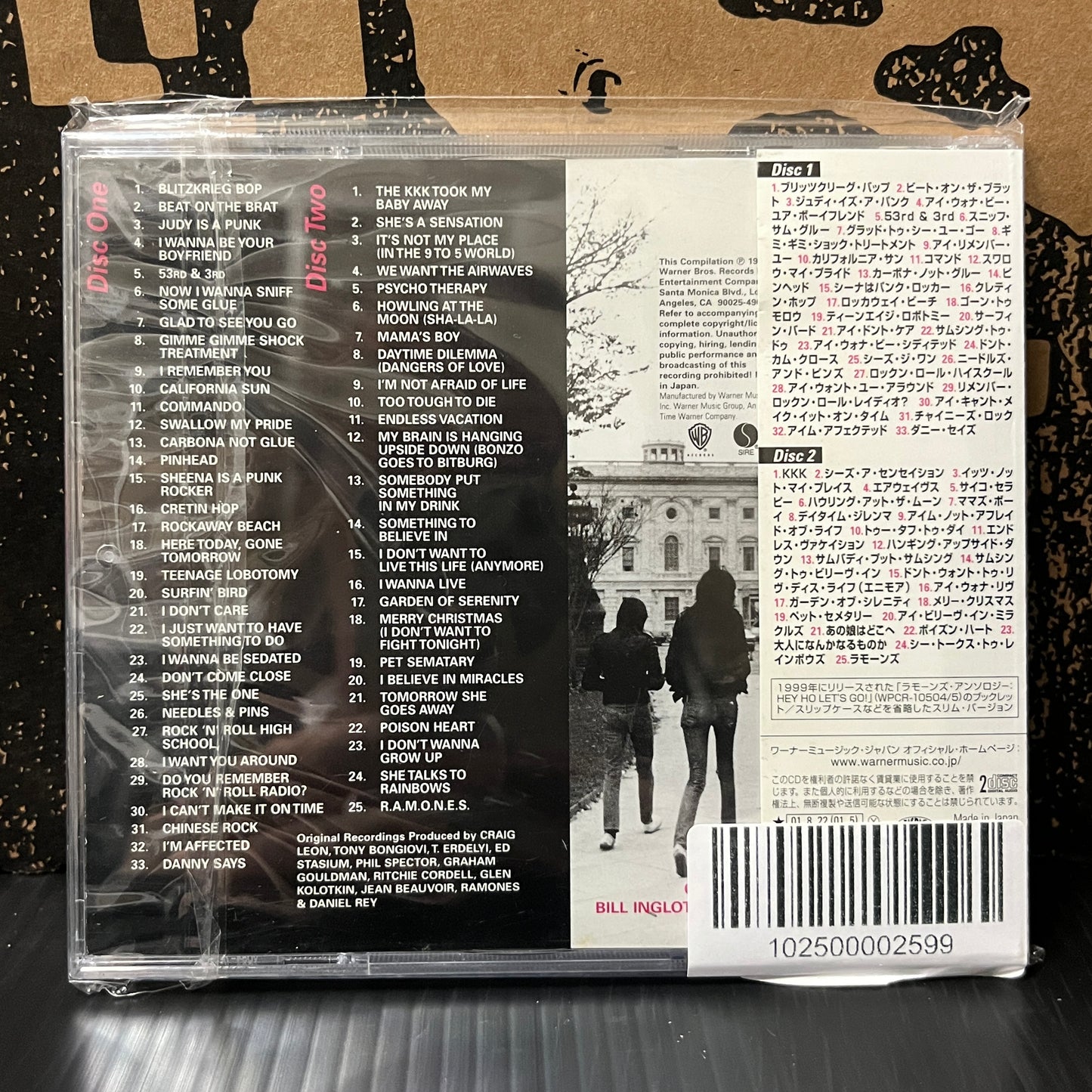 Used CD: Ramones "Anthology" 2xCD (2001 Japanese Press)