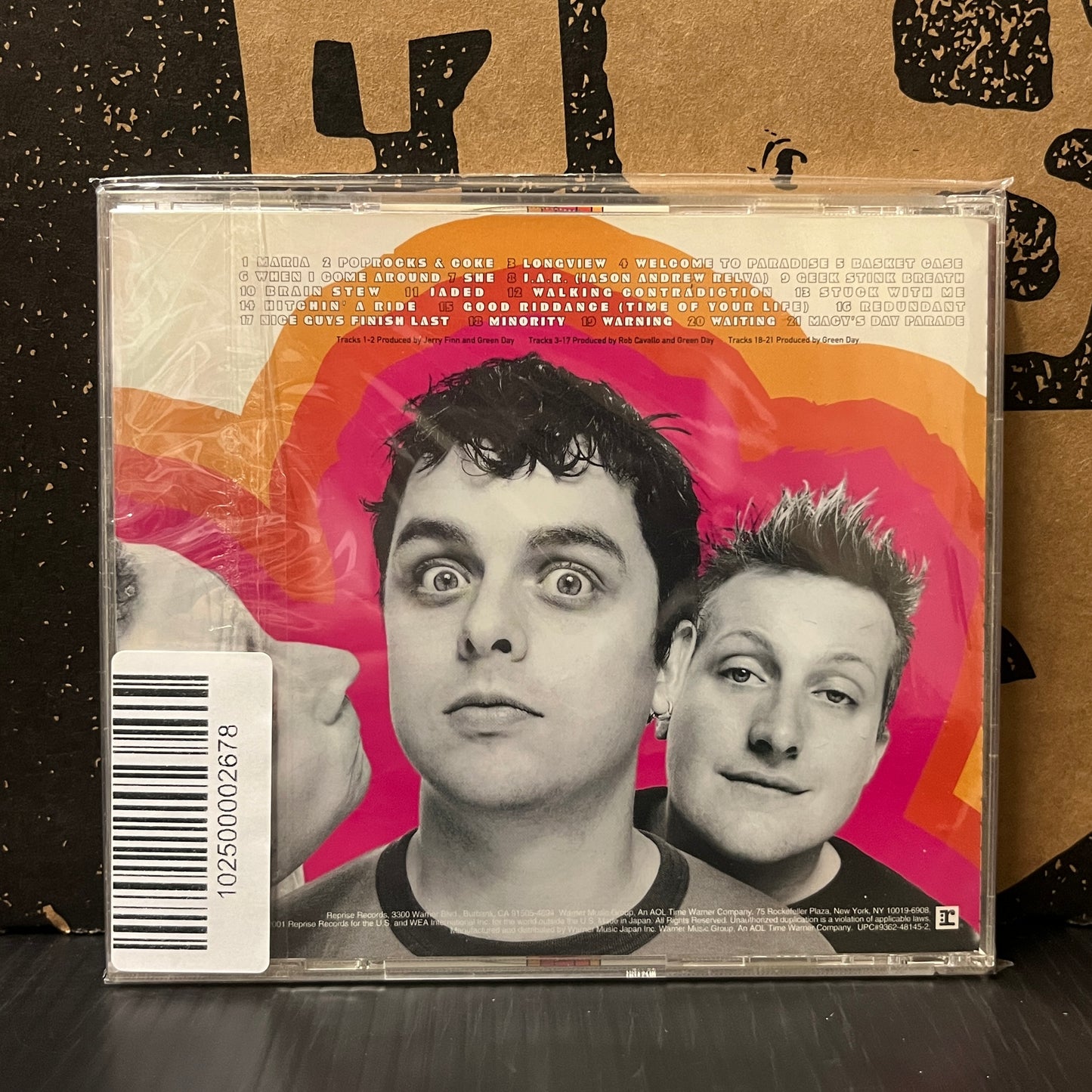 Used CD: Green Day "International Superhits!" CD (2002 Japanese Press w/ Bonus Track)