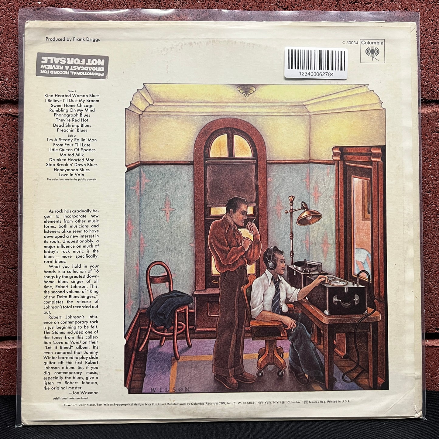 Used Vinyl: Robert Johnson "King of the Delta Blues Singers Vol. II" LP