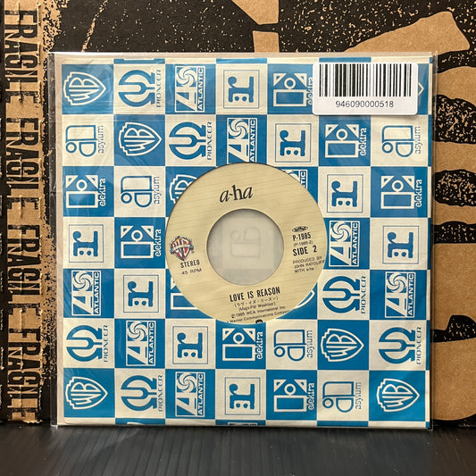Used Vinyl: A-Ha "Take On Me / Love Is Reason" 7" (Japanese Press)