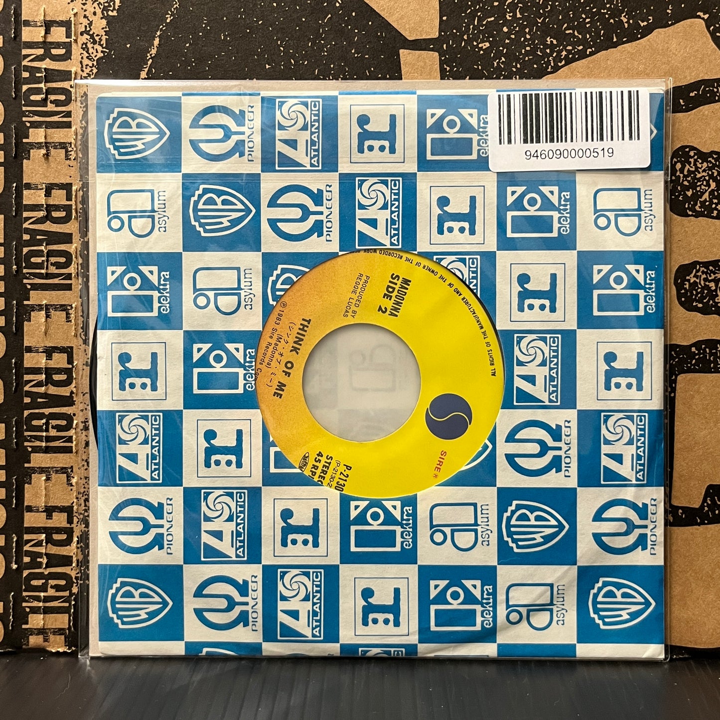 Used Vinyl: Madonna "Papa Don't Preach (Edit) / Think Of Me" 7" (Japanese Press)