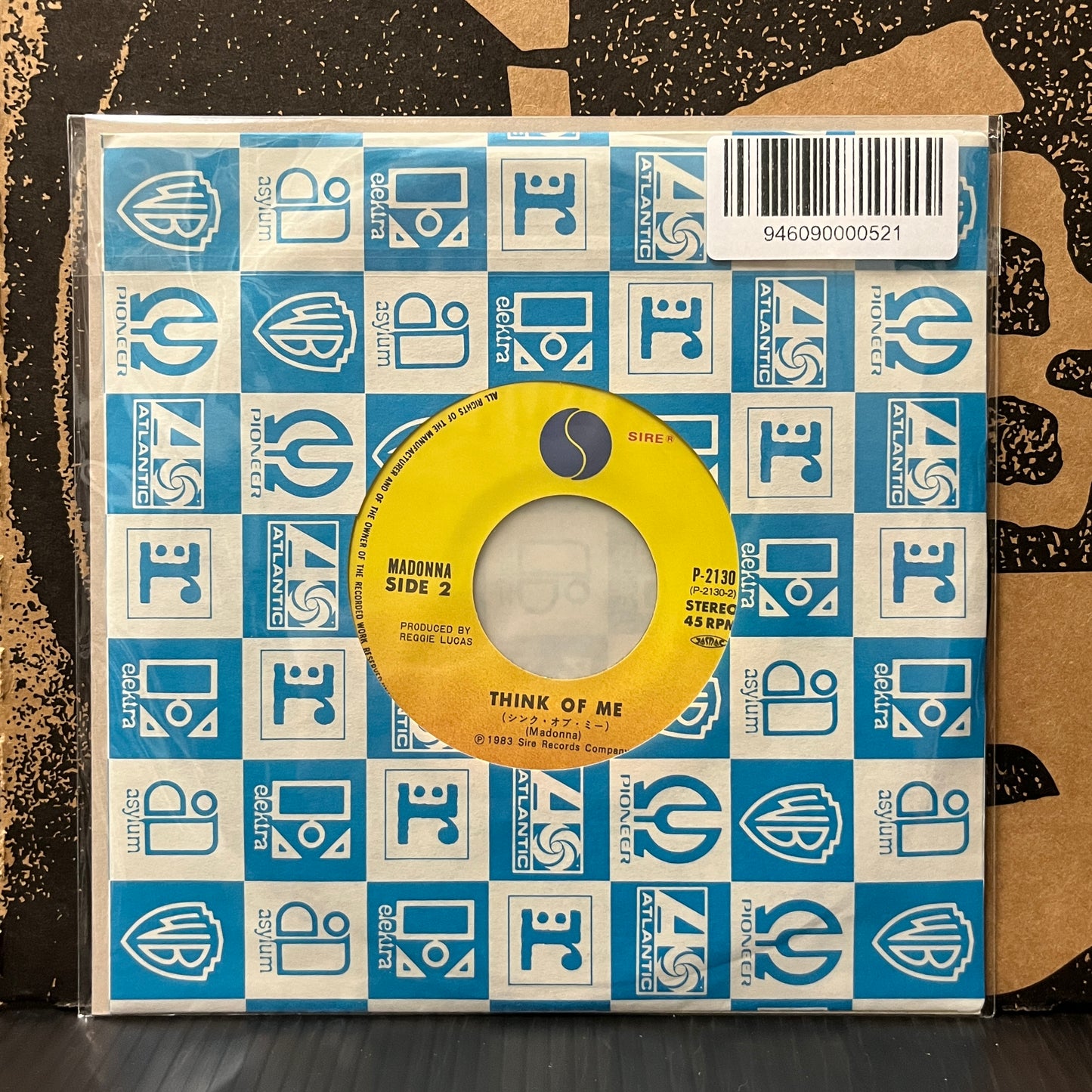 Used Vinyl: Madonna "Papa Don't Preach (Edit) / Think Of Me" 7" (Japanese Press)