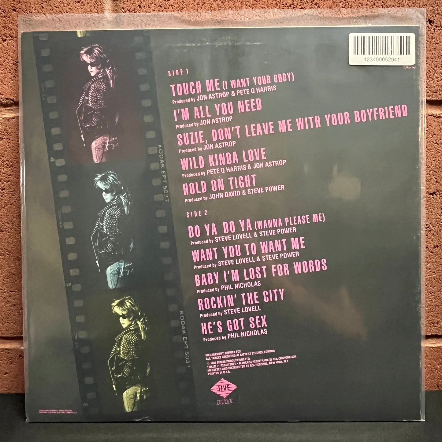 Used Vinyl: Samantha Fox "Don't Touch Me" LP